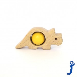 Jucarie Zornaitoare Triceratops Galben