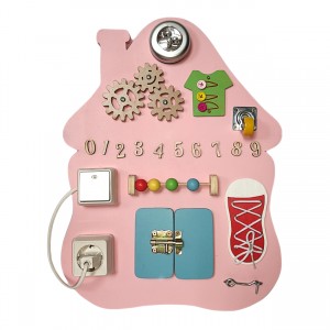 Placa Senzoriala ,,Roz Pastel